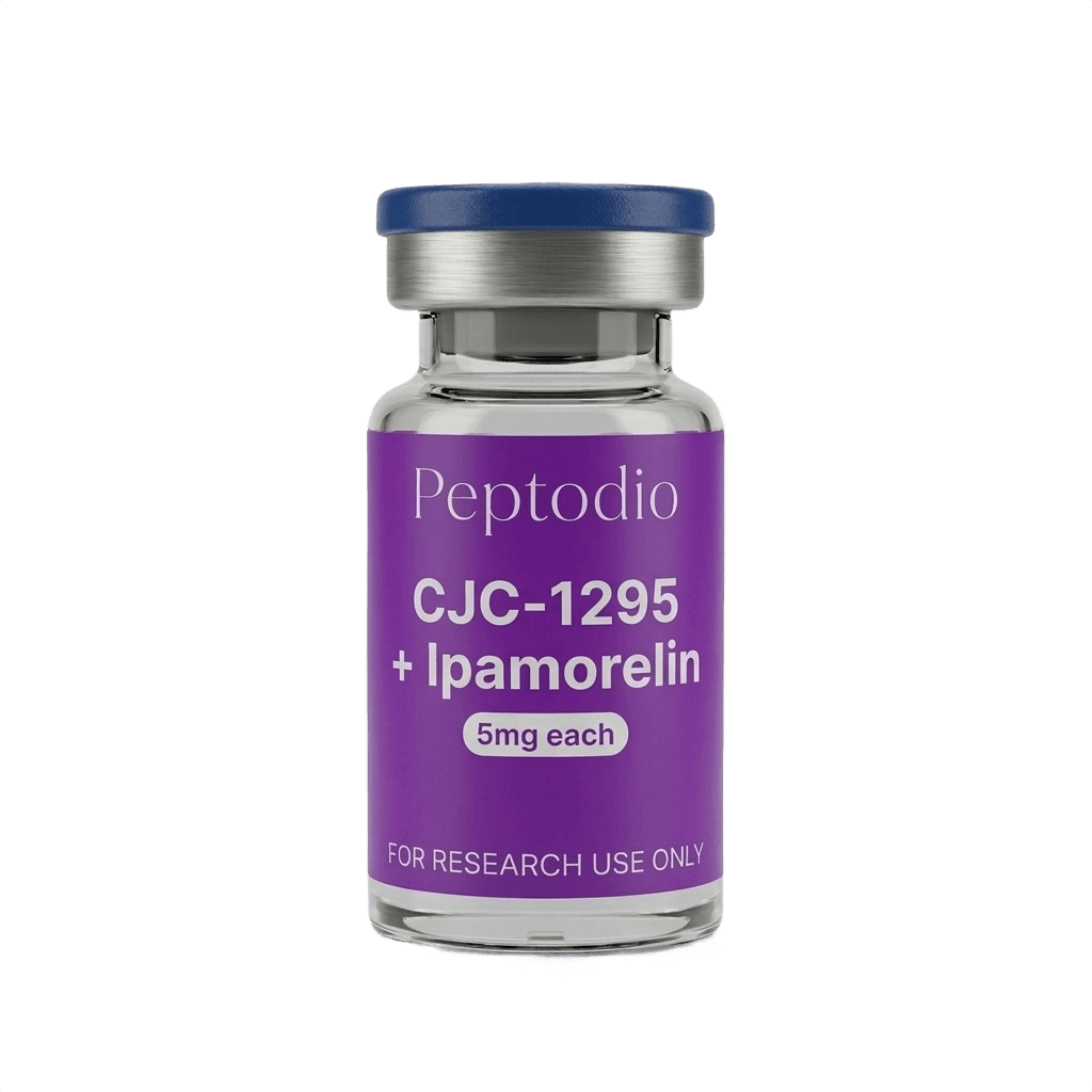 CJC-1295 + Ipamorelin - 5mg each - Peptodio
